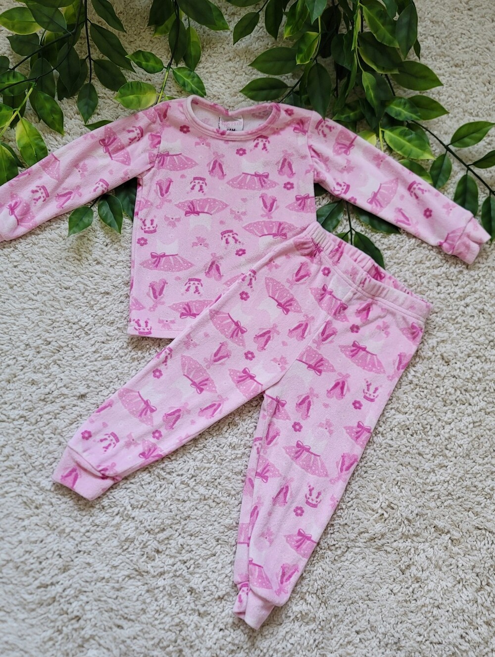 Baby Girl Ballet/Ballerina Pajamas (18-24 Months)